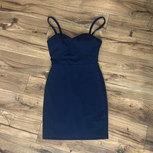 Navy Blue Dress